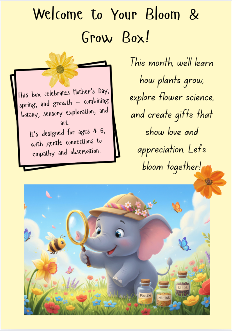 5. BrainBoost Box – Bloom & Grow (Ages 5–8)_Suggested month May