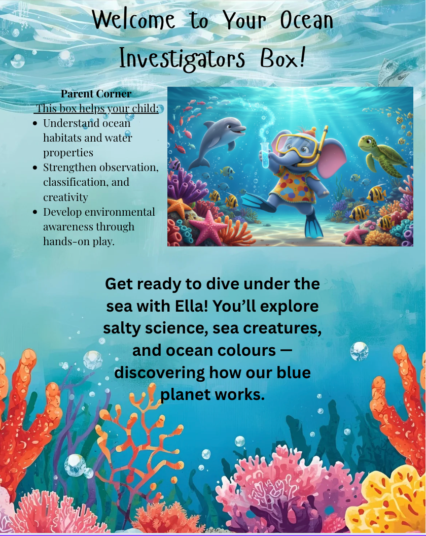 7. BrainBoost Box – Ocean Investigators (Ages 5–8)_Suggested month July